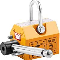 VEVOR Levantador Magnético Permanente 100KG-1-500KG- Elevación Imán PML Grúa de Elevación- Elevador Magnético con Imán…